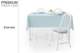 Tablecloth Mockup Set Mockup Free Psd Mockup Psd Mockup Template