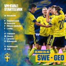 Streama mötet mellan sverige och georgien i kvalet till vm 2022 i qatar. Svensk Fotboll Arets Forsta Startelva Ar Ni Taggade Pa Vm Kval Https Minfotboll App Link K3qiee7rteb Facebook