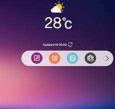 Features and options in lg v30 floating bar style app: This App Mimics The Lg V30 S Floating Bar On Any Android Phone