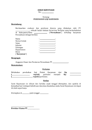 Berikut dikongsikan contoh surat kiriman tidak rasmi buat panduan semua. 06 Draf Surat Keputusan Perubahan Gaji Karyawan By Arif Edison Lawyer Issuu