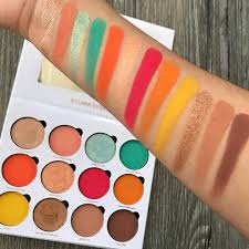 Summer Vibes Palette By Give Me Glow Cosmetics Just Wow Makeup Swatches Makeup Makeup Pallets