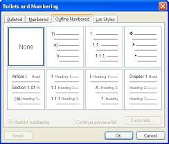 Once you have created a bulleted list, word then gives you the option to sort that list, or even just a part of that list, alphabetically. Combining First And Second Numbered Levels On One Paragraph Microsoft Word