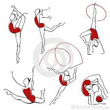 Gimnasia Ritmica Fije Las Figuras Ginastica Ritmica Referencia De Arte Tutoriais De Desenho