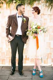 It can also be a lucrative kind of business. Literary Love A Bright Quirky Mid Century Vintage Wedding Chic Vintage Brides