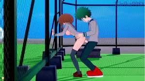 Ochako Uraraka And Izuku Midoriya Have Deep Sex On The School Roof. - My  Hero Academia Hentai - FAPCAT