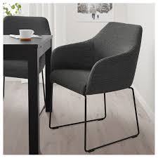 Tossberg Chair Metal Black Gray Ikea Metal Chairs Chair Dinning Room Chairs