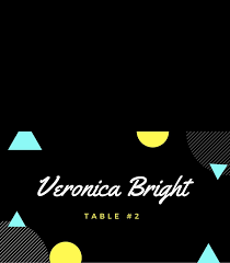 I just ordered place cards for my sister's bridal shower and they are perfect! Zarzywe Ereizm