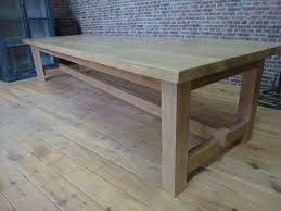 table de ferme table de ferme table en bois rustique table bois massif