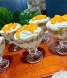 ‫طريقة عمل كاسات الكنافة بالمانجو 🥭🥭🍧🍧 من 🌻Sama.Khaled ...‬‎