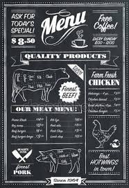 Image Result For Chalkboard Menus Schoolbord Menu Krijtbord Menu Schoolbord