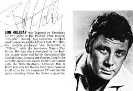 Bob Holiday Obituary (1932