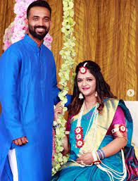 Indian cricketer and rajasthan royals skipper ajinkya rahane recently turned a year older and celebrated with his wife on a dinner date at a restaurant. Ajinkya Rahane Shares The Good News Of Becoming A Father Shortly With Adorable Instagram Post