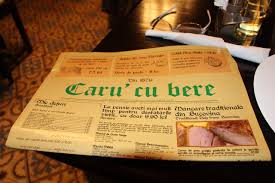 Pentru doua persoane nota de plata este. Caru Cu Bere Bucarest Bild Von Caru Cu Bere Bukarest Tripadvisor