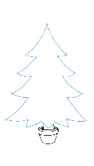 Evergreen tree (s wooden) fir tree/abete (p macchi) fir tree (ss ćućek) with help; Jak Narysowac Ubrana Choinke Krok Po Kroku Rysowanie Ubranej Choinki