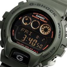 Shop our collection of solar powered digital watches and soak up the sun with the digital timepiece that will never stop ticking. Casio G Shock Tough Solar Military Olive Green Resin Watch G 6900kg 3d Watchain