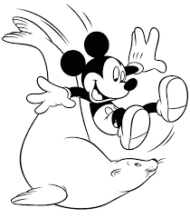 Dessins a colorier par le site hugo l'escargot. Hugo L Escargot Coloriage A Dessiner Mickey