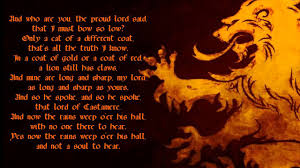 Entwickelt, um sie bei regenwetter trocken zu halten. The Rains Of Castamere Female Cover Youtube