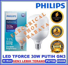 Didukung oleh principal dan team yang solid, siap untuk membantu anda dalam setiap project industrial, commercial maupun kebutuhan lampu jalan led. Jual Philips Lampu Led Trueforce 30w 30 Watt Putih Garansi Harga Grosir Tforce Core Ori Promo Murah Pengganti 27w Di Lapak Electrical Shop Bukalapak