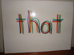 January 2011 Writing Rainbow Writing Teaching Sight Words Preschool Writing