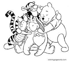 When we think of october holidays, most of us think of halloween. Pooh Bear And His Friends Coloring Pages Winnie The Pooh Coloring Pages Coloring Pages For Kids And Adults