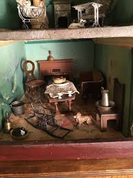Pin By Laura Helms On Antique Dolls House Furniture Dollhouse Furniture Doll House Antique Dollhouse