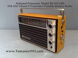 national panasonic vintage electronics vintage radio radio