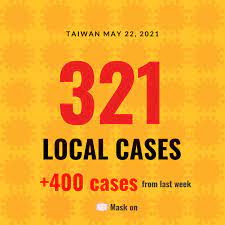 Taiwan Reports 321 New Local Covid Cases 400 Added From Last Week Taiwan News 2021 05 22 14 59 00