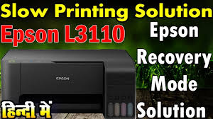 طابعة ابسون epson l220 طابعة متعددة الوظائف للطباعة ولنسخ والمسخ الضوئي. Epson L3110 Slow Printing Solution Epson All Model Printer Recovery Mode Solution à¤¹ à¤¨ à¤¦ à¤® Youtube