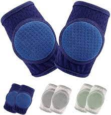 Baby Knee Pads For Crawling Crawling Knee Pads Adjustable Protector Knee Pads For Toddler 3 Pairs Amazon Co Uk Clothing