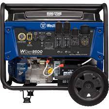 Westinghouse wgen7500df dual fuel portable generator. Westinghouse Wgen9500df Dual Fuel Portable Generator Electric Start 9500 Rated Watts 12500 Peak Watts Gas Or Propane Powered Carb Compliant Transfer Switch Rv Ready Generators Portable Power Patio Lawn