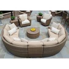 Woodard Saddleback Sectional Seating Group With Sunbrella Cushions Wayfair In 2020 Clearance Patio Furniture Sectional Patio Furniture Diy Outdoor Furniture
