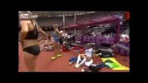 В праге ), чешский семиборщик. Eliska Klucinova Changing Underwear London Olympics 2012 By Zthae Anglon