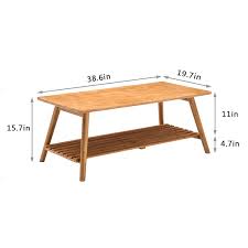 5.0 out of 5 stars. Bamboo Folding Coffee Table Under Rack Shelf Foldable Leg 2 Tier Table Removal Storage Shelf For Living Room Buy Coffee Tea End Table Bamboo Coffe Table Table Under Rack Shelf Foldable Leg Product On