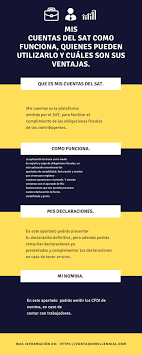 El próximo mes de abril las personas físicas deberán presentar su declaración anual y, para ello, el servicio de administración tributaria (sat) habilitará la pestaña de. Mis Cuentas Del Sat Como Funciona Quienes Pueden Utilizarlo Y Cuales Son Sus Ventajas Contador Millennial