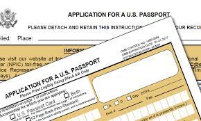 Your New Passport Application What Information Will You Need