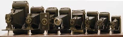 Lineup Of Kodak Folding Cameras Folding Camera Cameras And Accessories Vintage Cameras