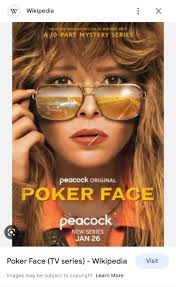 After the fact information about the filming of “Poker Face” in the area  over the past week. The filming was for an episode of the upcoming Peacock  streaming series television show.