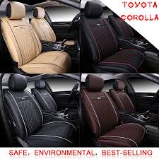 Auto Car Seat Cover Cushion Mat Pu Leather All Weather Pad Zb For Toyota Corolla Lexus Cars Idea Car Seats Truck Seat Covers Leather Seat Covers