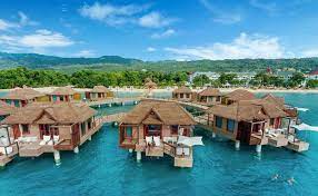 Over The Water Bungalows Beach Resort Design Water Bungalow Resort