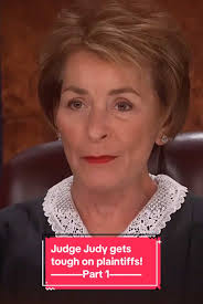 Judge Judy gets tough