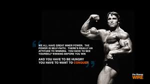 Find the best arnold schwarzenegger bodybuilding wallpapers posters and pictures hd on wallpapertag. Motivational Wallpaper Conquer The Fitness Wire