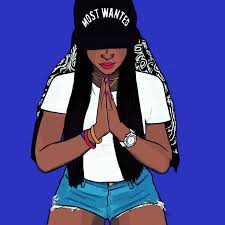 What is the use of a desktop. Swag Black Girl Cartoon Wallpapers Wallpaper Cave