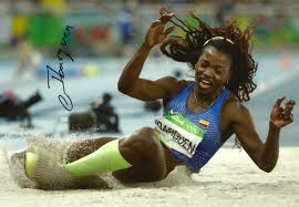 Colombia's caterine ibargüen wins gold medal in women's triple jump. Caterine Ibarguen Autograph In Person Signed Photograph Von Ibarguen Caterine Signed By Author S Fotografie Markus Brandes Autographs Gmbh