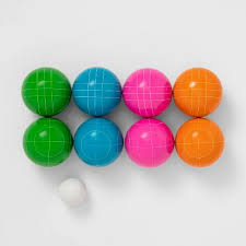 If you plan to play bocce on an uneven beach, there's no need to use perfectly weighted balls. Lighted Bocce Ball Set Target