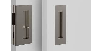 Antique & vintage reclaimed or salvaged hardware for doors, cabinets, windows by anchoring one end of the bar whilst allowing it to swivel the bar could be lifted in and out of its keeper. Pocket Door Hardware Becomes Easier To Install Operate Remodeling Industry News Qualified Remodeler