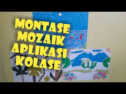 Montase adalah karya seni tempel yang menggabungkan beberapa gambar jadi dari sumber yang berbeda disusun, sehingga menjadi karya seni yang baru . Praktek Membuat Seni Gambar Kolase Montase Aplikasi Mozaik Youtube