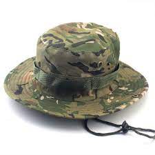 Bucket Hat Wide Brim Fishing Hunting Camping Hiking Boonie Cap Military Camo Hat Hats For Men Winter Hats For Men Jungle Hat