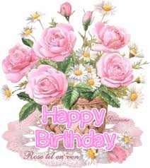 Ecco il galateo per auguri di compleanno floreale. Glitter Buon Compleanno Fiori Gif Buono Compelanno