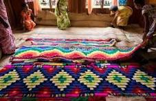 Fijian handmade mats.