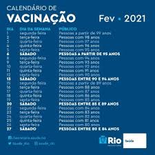 O total de 2.653.773 vacinados que receberam a 1ª dose equivale a anvisa recomendou suspensão da vacinação; Comeca Na Proxima Segunda Feira Vacinacao Escalonada De Idosos Prefeitura Da Cidade Do Rio De Janeiro Prefeitura Rio